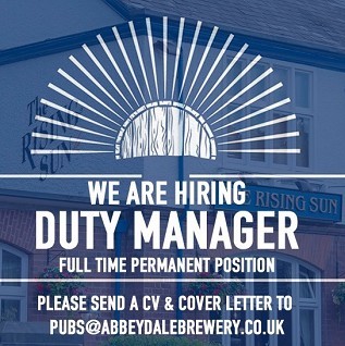 Duty Manager required