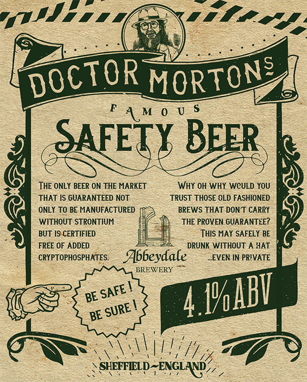 Dr Morton’s Safety Beer %