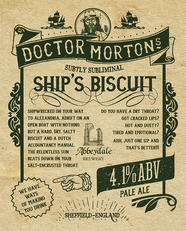 Dr Morton’s Ship’s Biscuit %